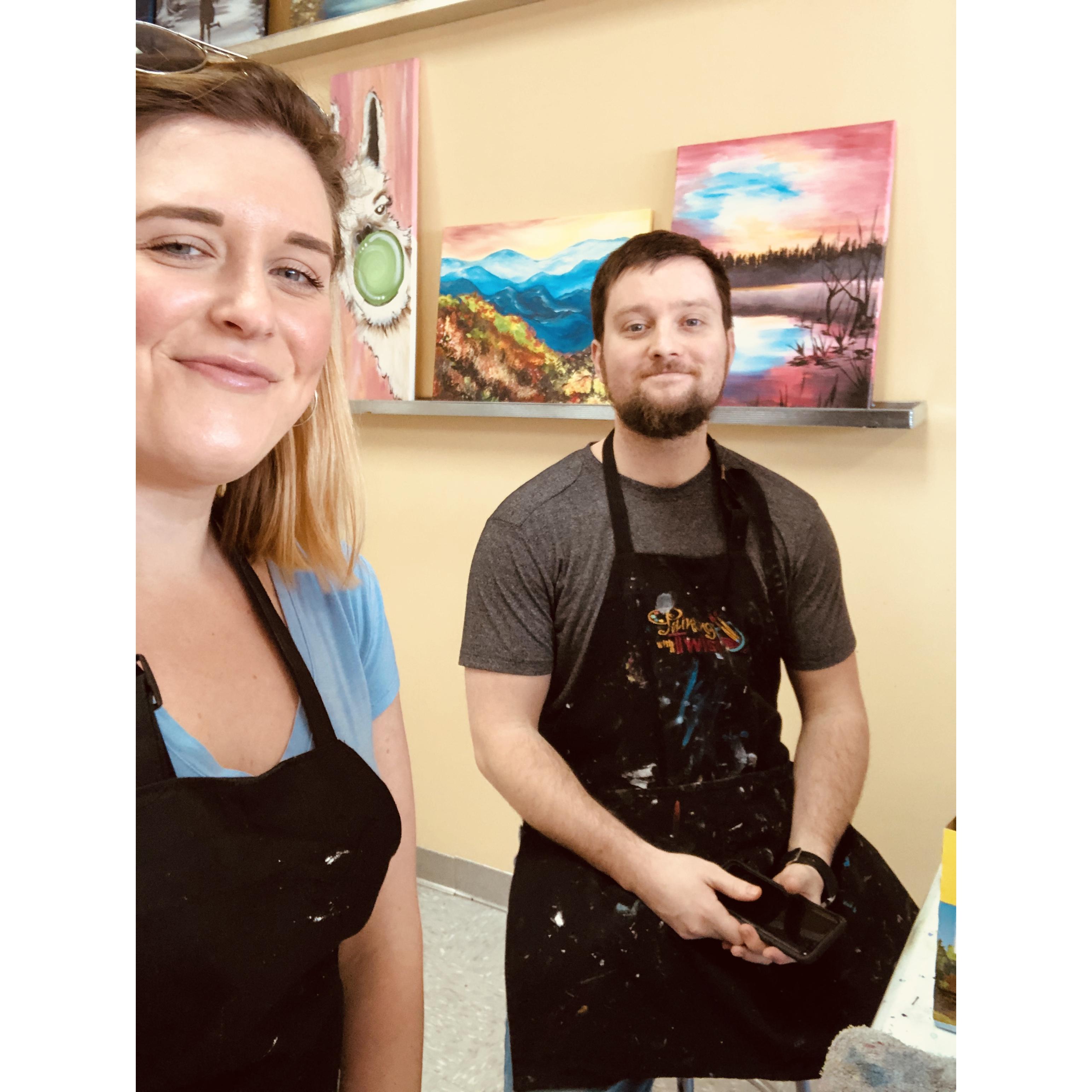 Paint and sip!