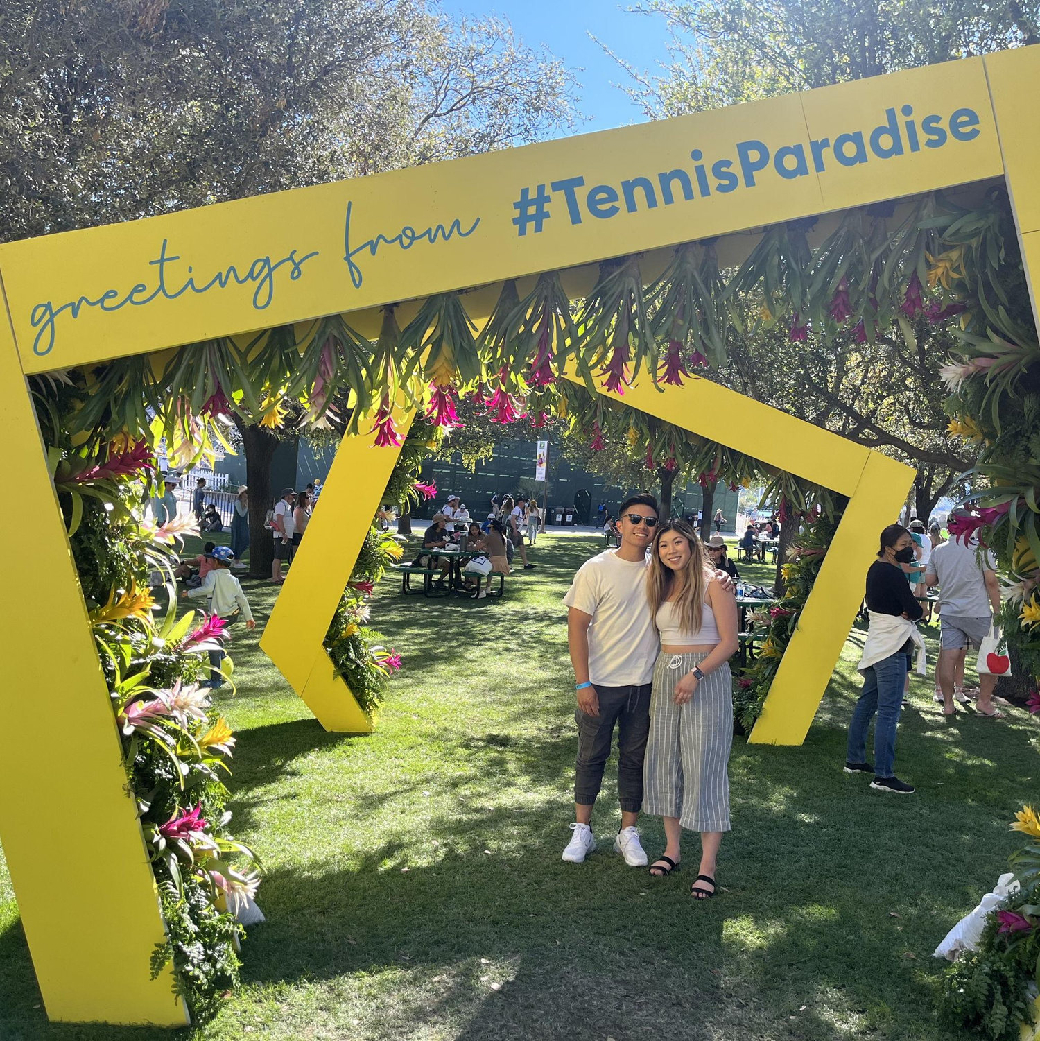 2022 - First time at Indian Wells together
