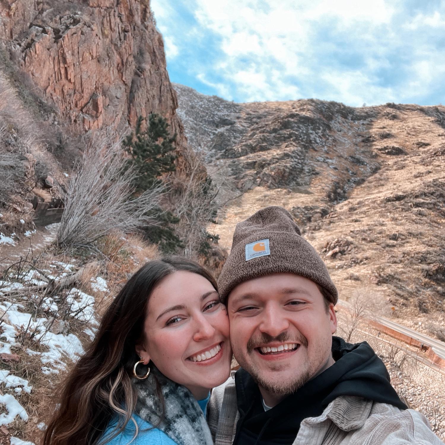 Colorado for a little engagement trip!