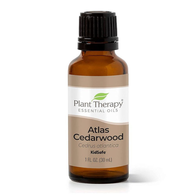 Plant Therapy Atlas Cedarwood Essential Oil 30 mL (1 oz) 100% Pure, Undiluted, Therapeutic Grade