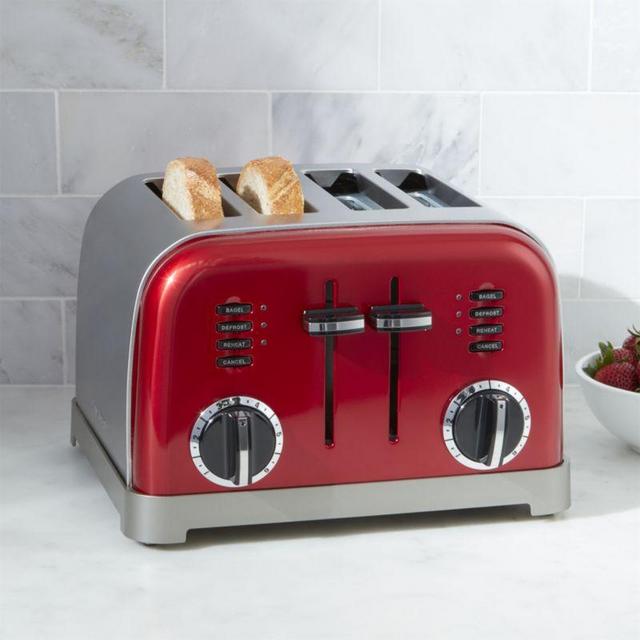 Cuisinart ® Classic 4-Slice Red Toaster