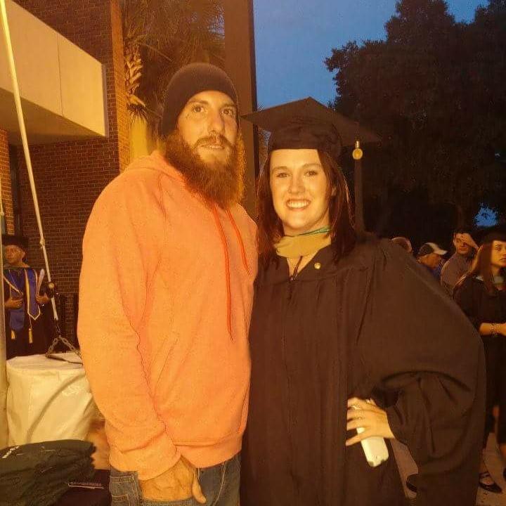 Beth's MBA graduation