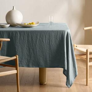 European Linen Tablecloth - Ocean
