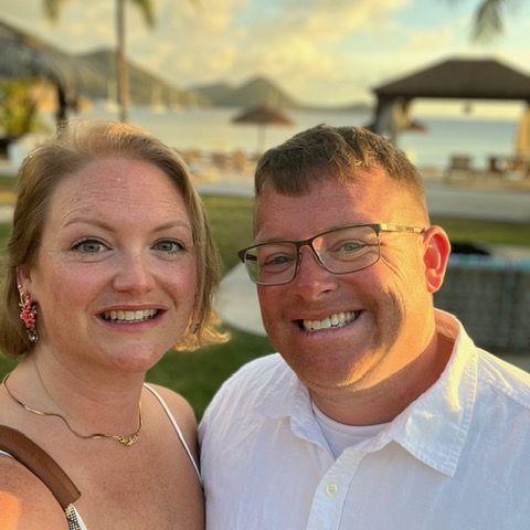 Enjoying our last night in St. Lucia. It was such a special trip!