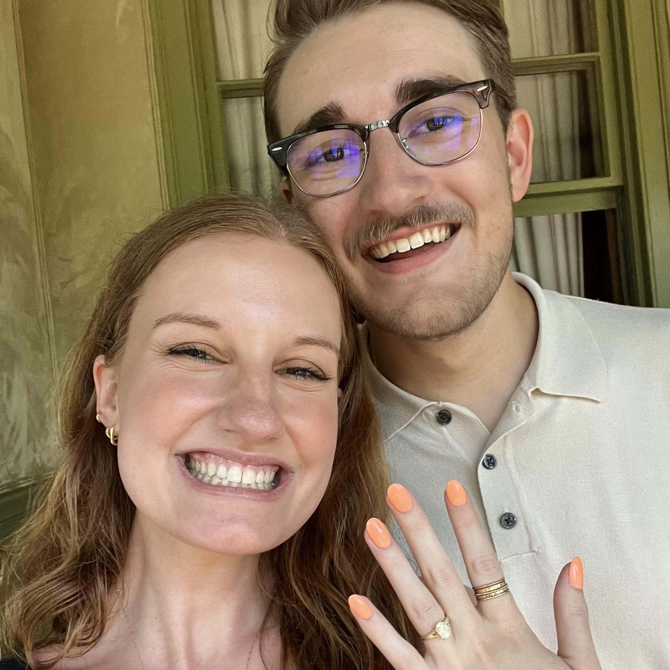 First Engaged Selfie!