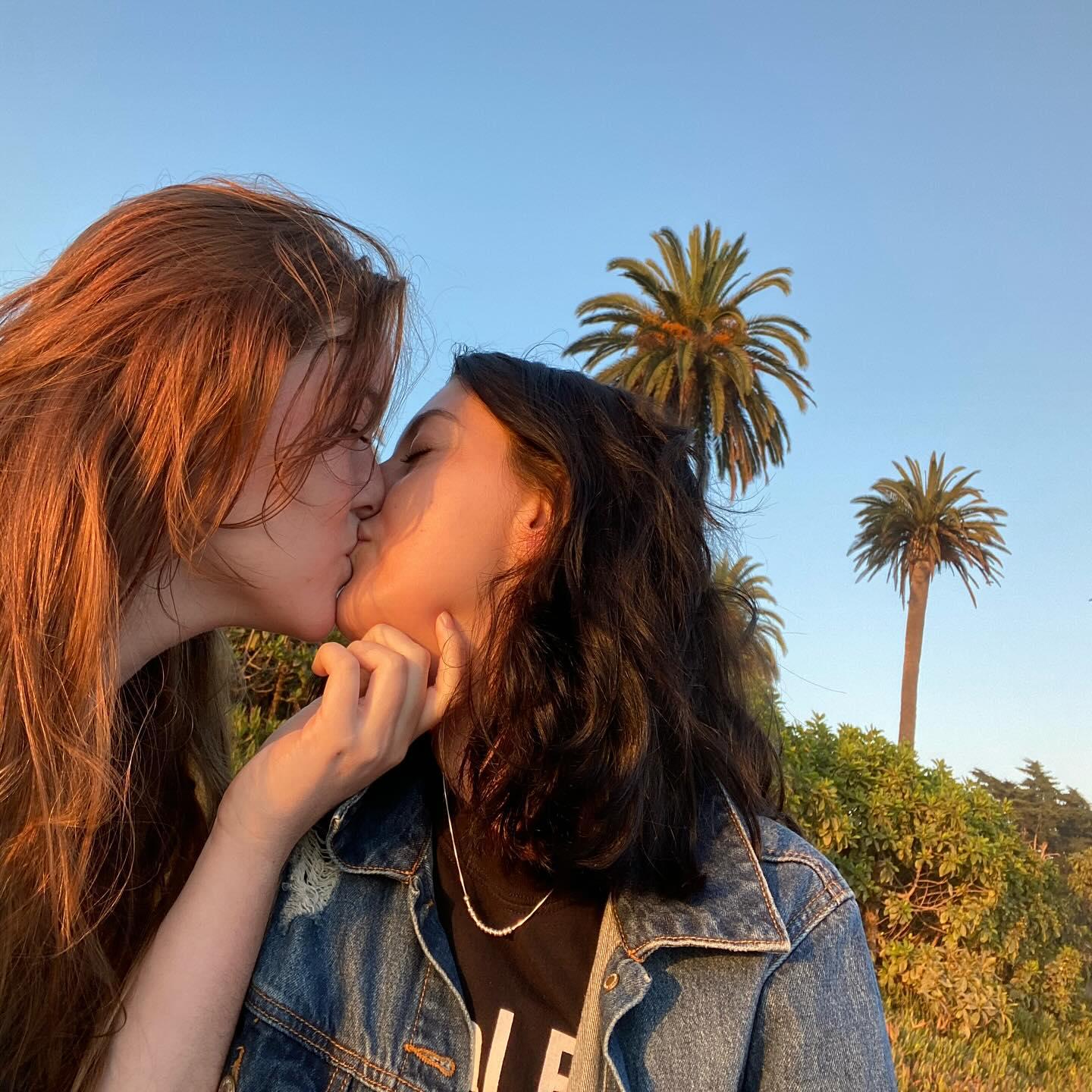 First road trip. Emily took Taylor to SB to introduce her to her friends and show her some of her favorite SB spots like Butterfly Beach where this photo was taken.