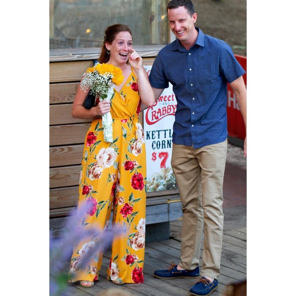 The engagement party surprise caught on camera!