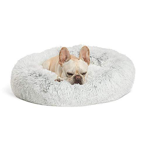 Best Friends by Sheri Calming Shag Vegan Fur Donut Cuddler (Multiple Sizes)