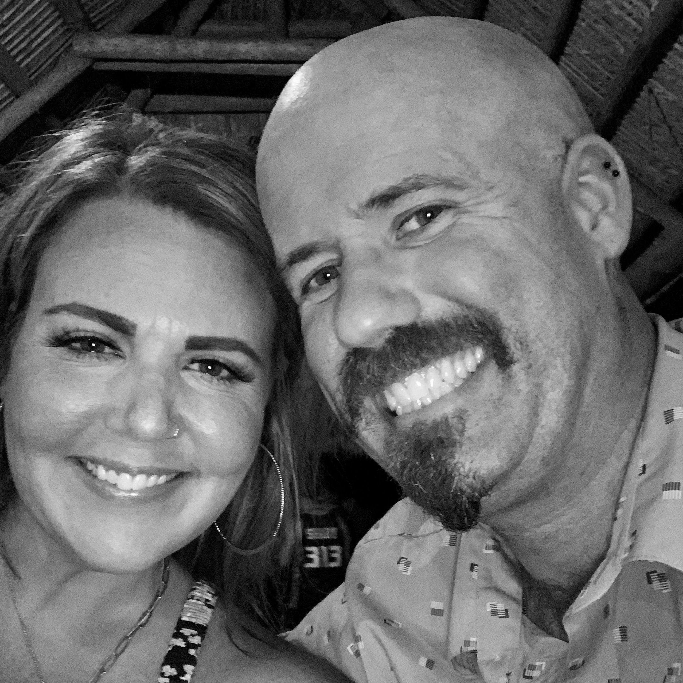 Date night at Tiki, because we live at the beach