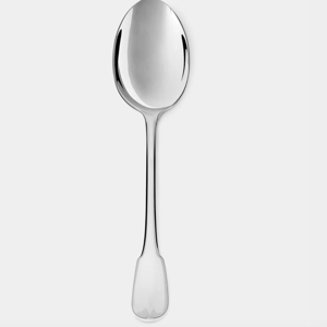 Cristofle Silver-Plated Salad Serving Spoon Cluny