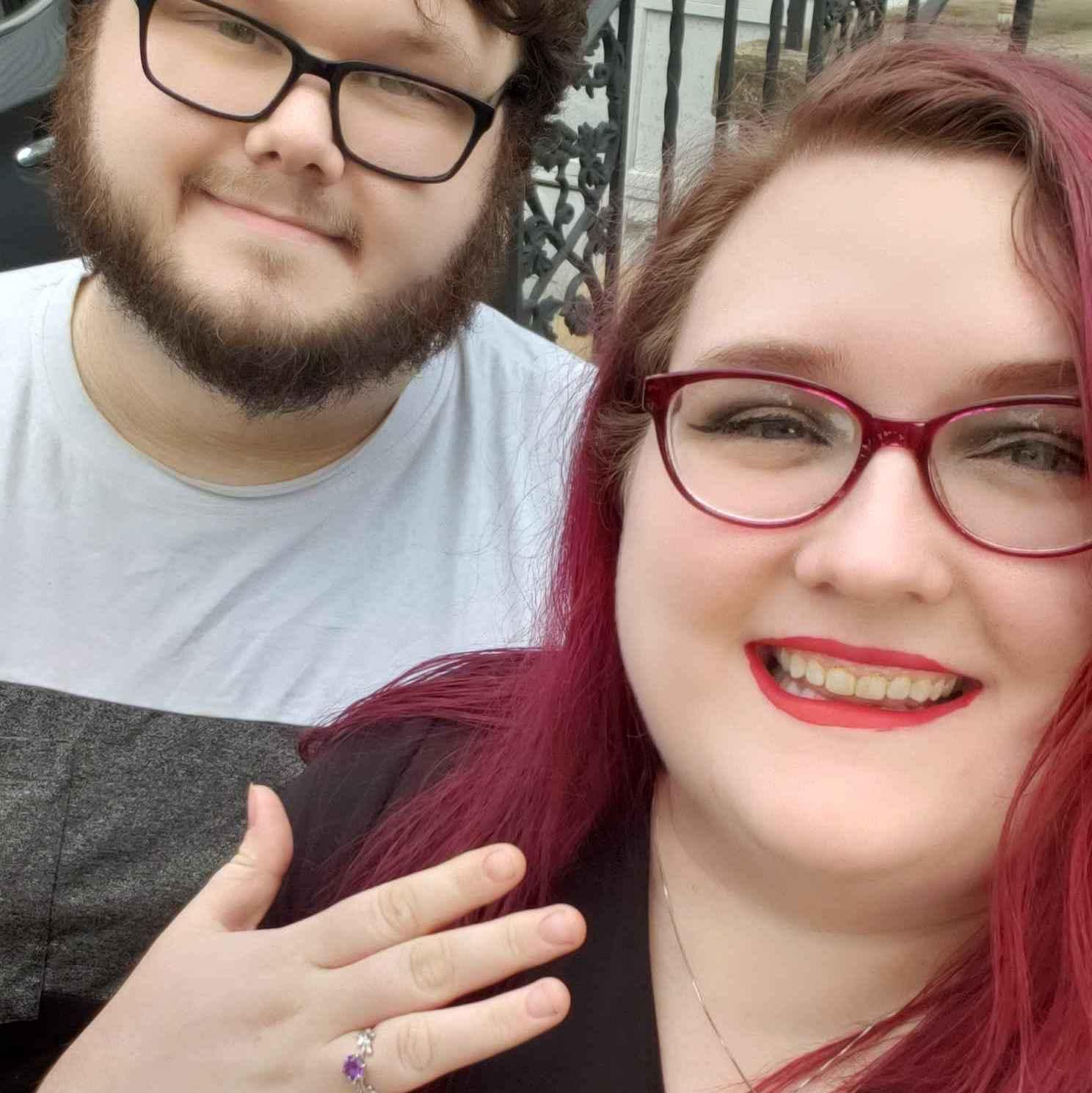 The day we got engaged!!