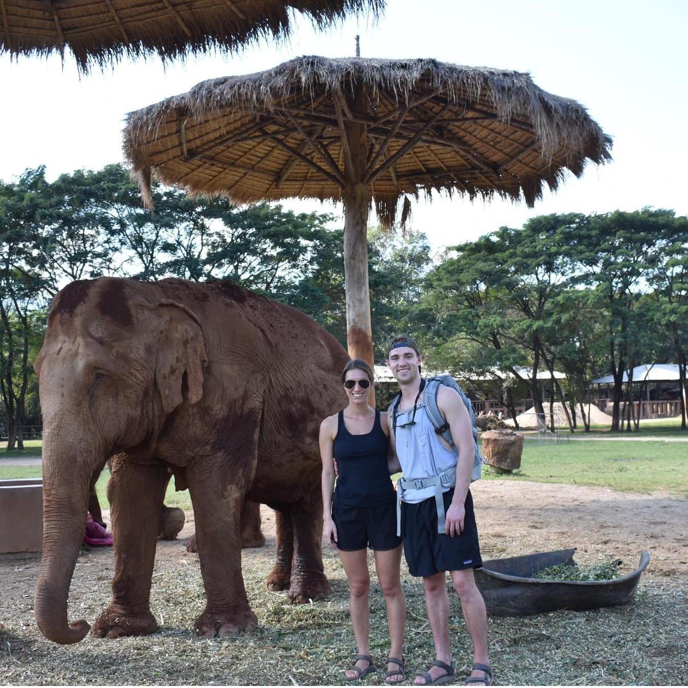 Elephant Sanctuary in Thailand