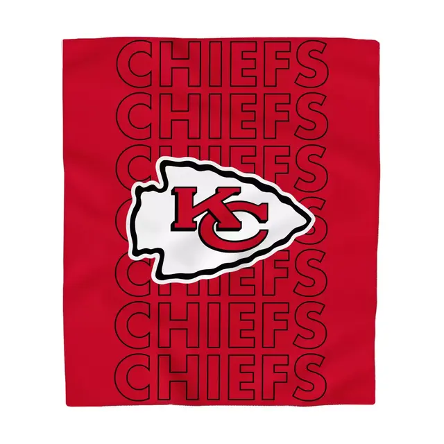 NFL Kansas City Chiefs Echo Sherpa Blanket