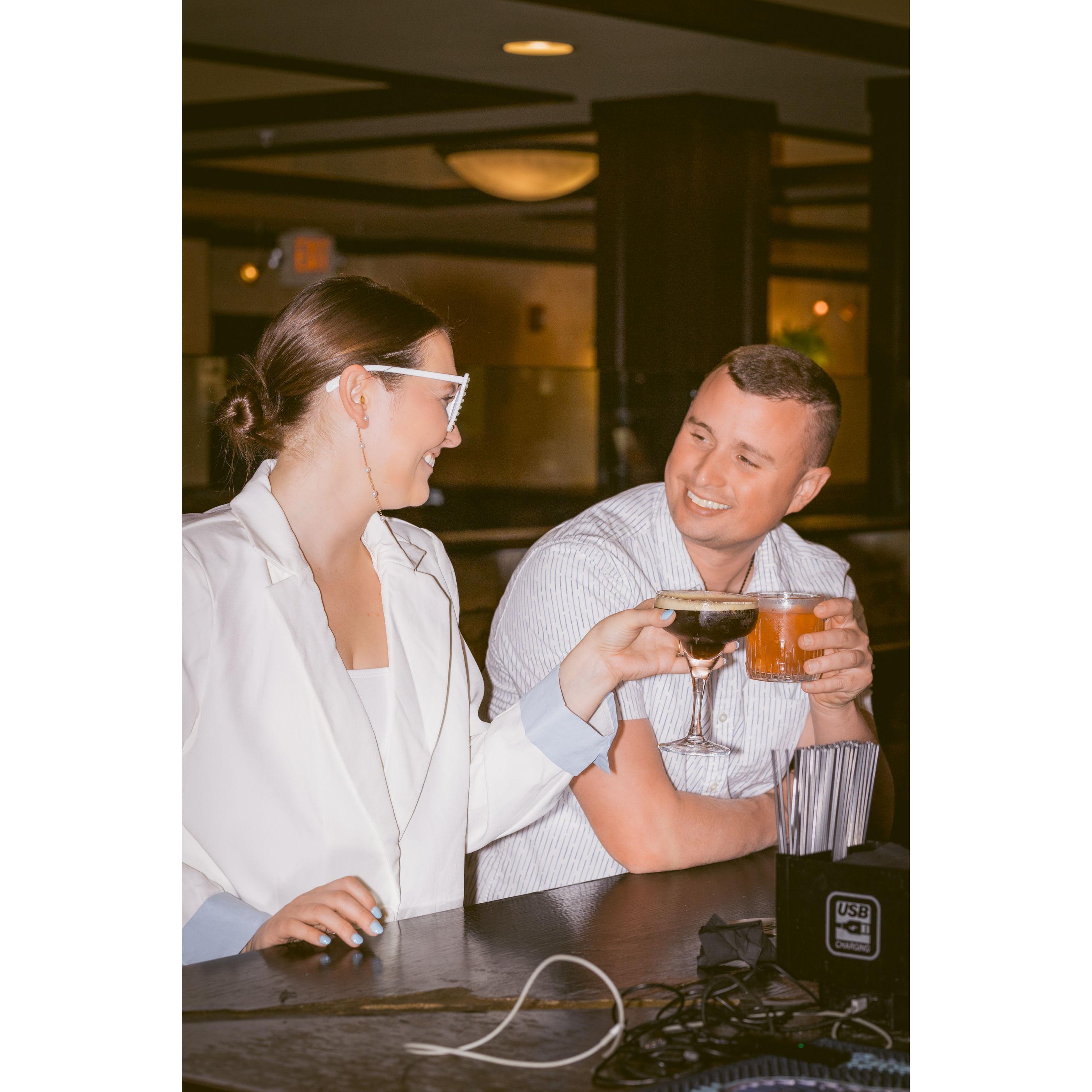Espresso martini and an old fashion, name a better duo... besides us