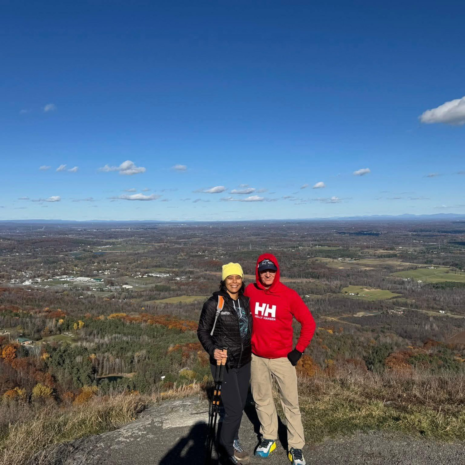 Walking at Thacher Park