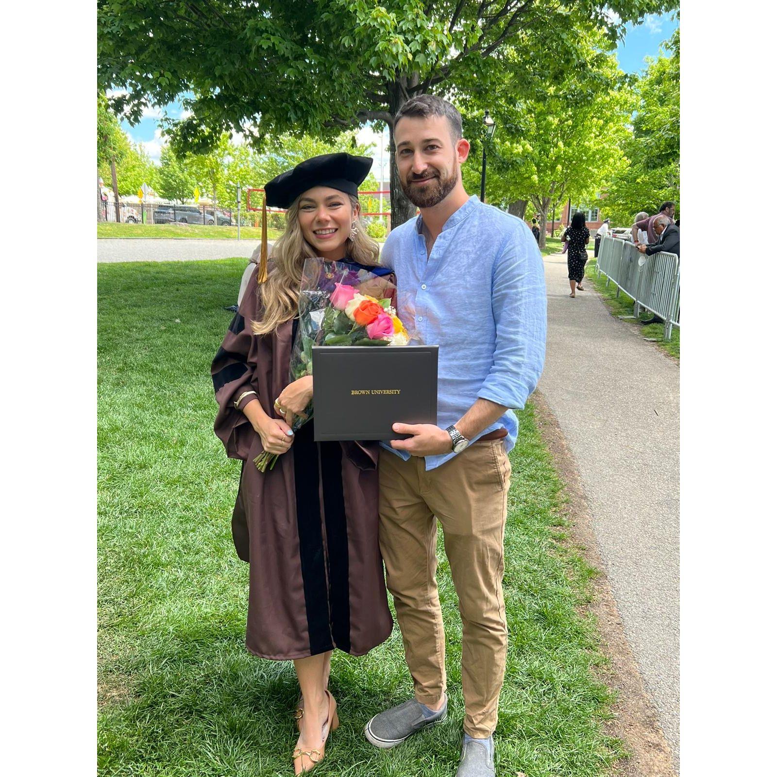 Isa gets her PhD!
