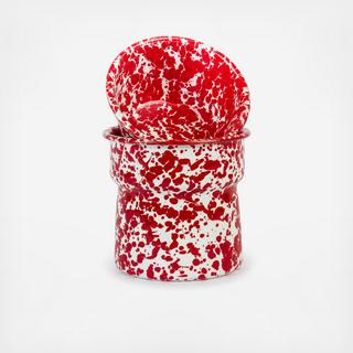 Splatter Enamelware Dip Chiller