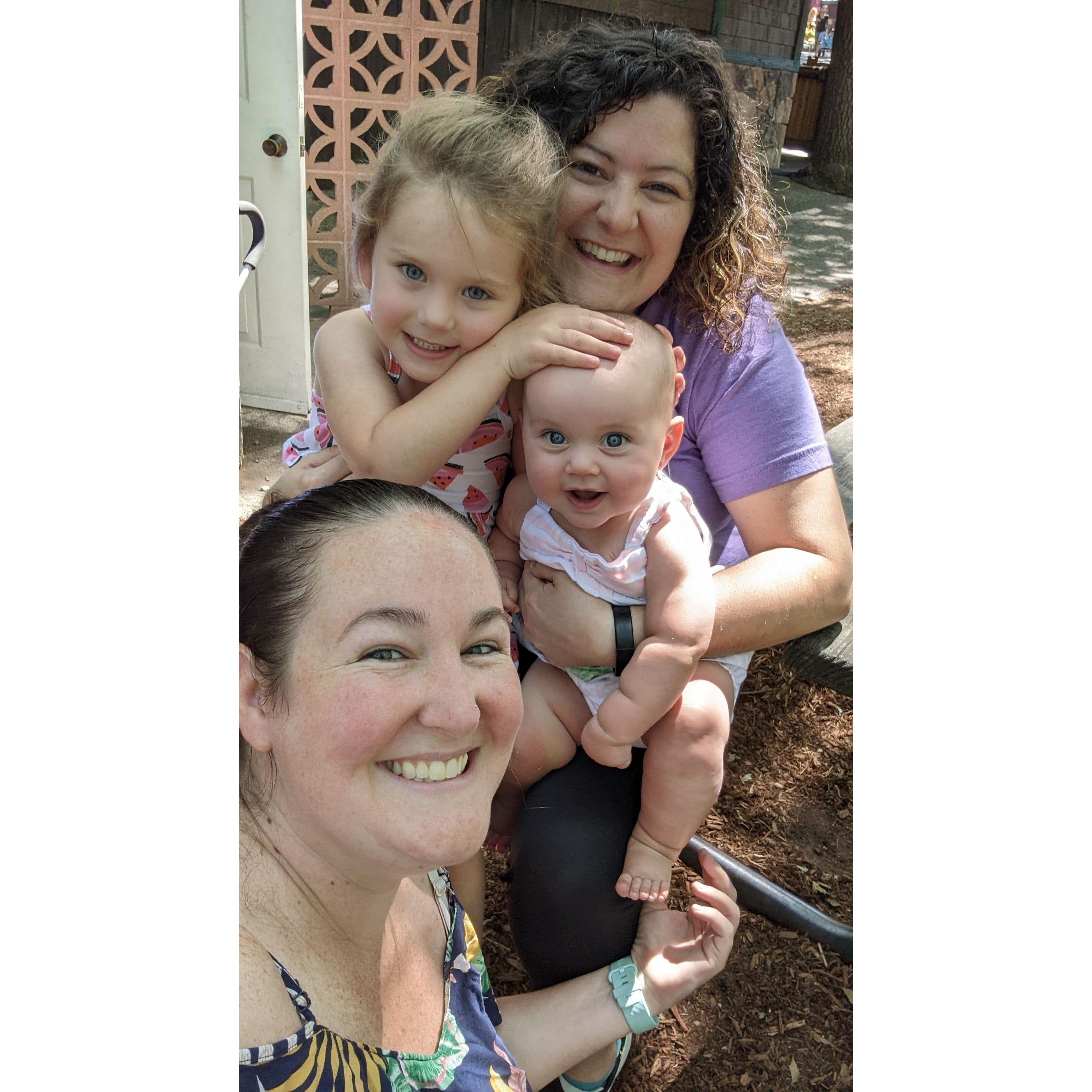 First outing with the girls to the Southwick Zoo