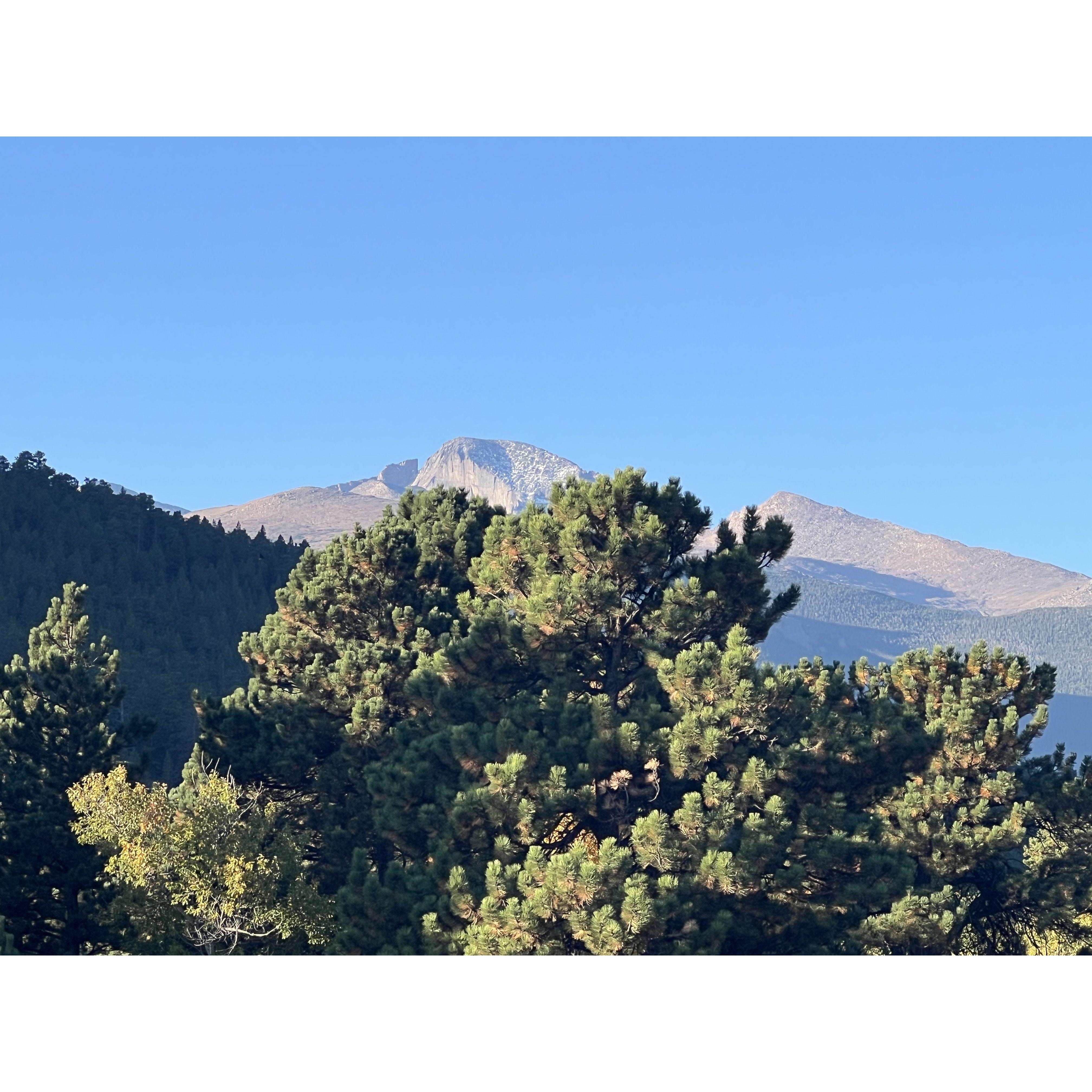 View of Long’s Peak and the Keyhole.
