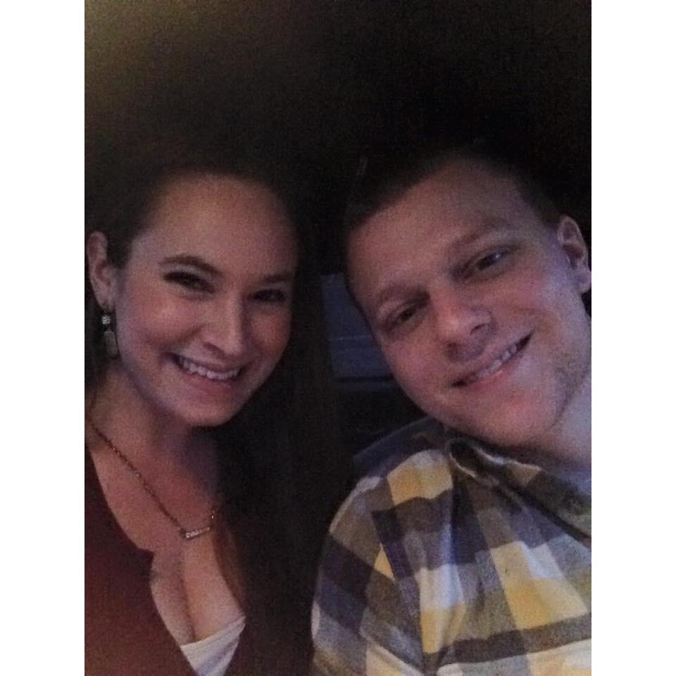 While we were dating, first drive in movies together.