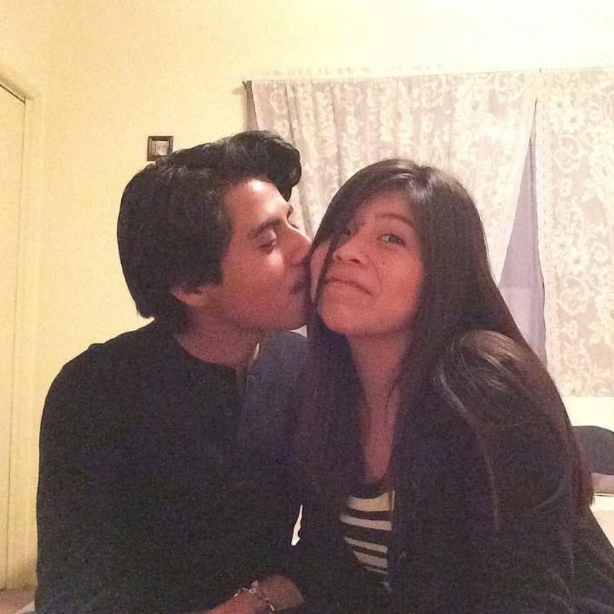 Us as babies; Dec 2013