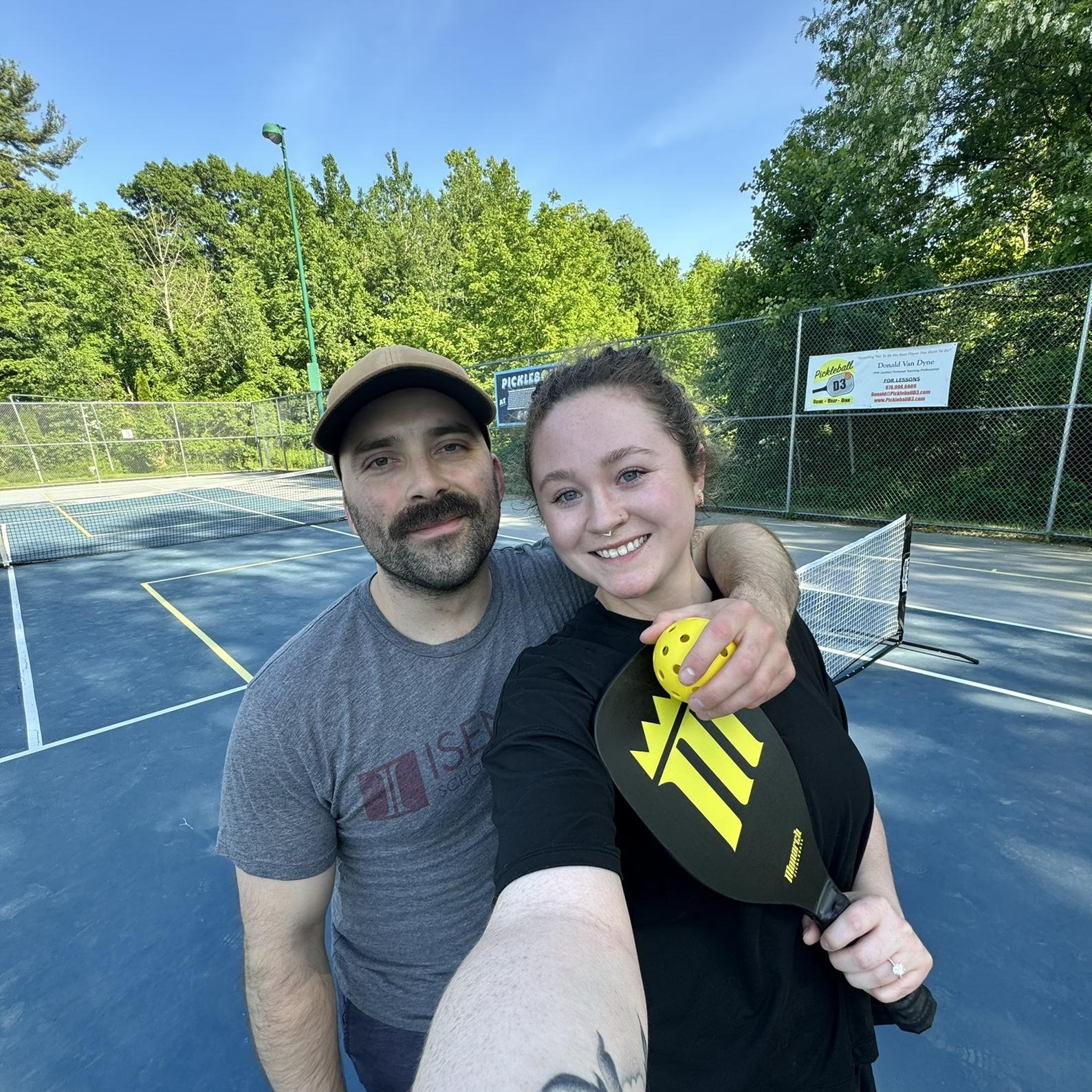 Like all couples in their late 20s, we went through a pickleball phase