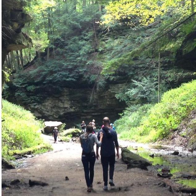 Emily was in Urbana, Illinois working on her Master's for two years, but Seth came to visit frequently and explore the surprisingly cool natural areas in central Illinois together.