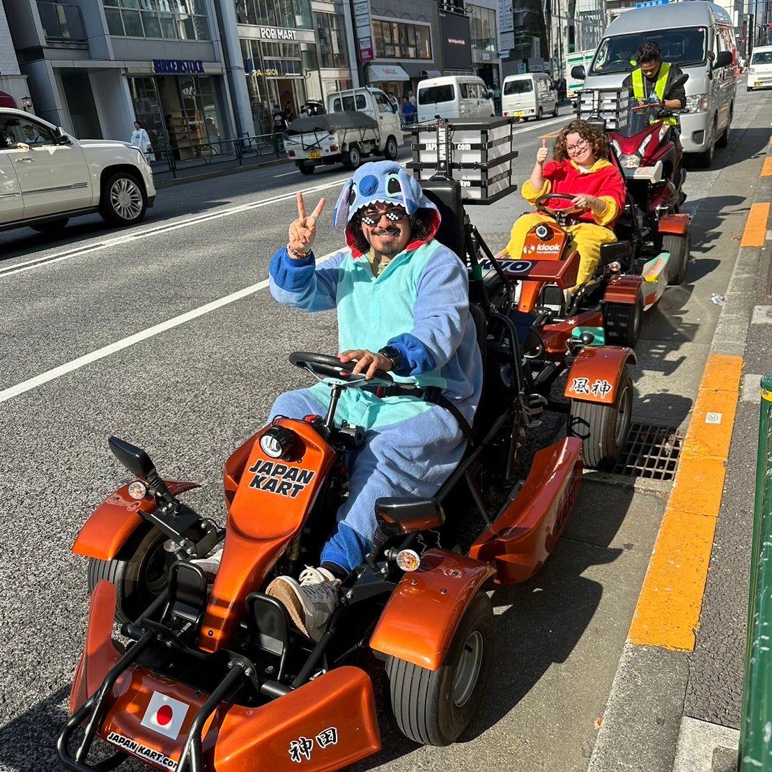Mario Kart for real in Tokyo