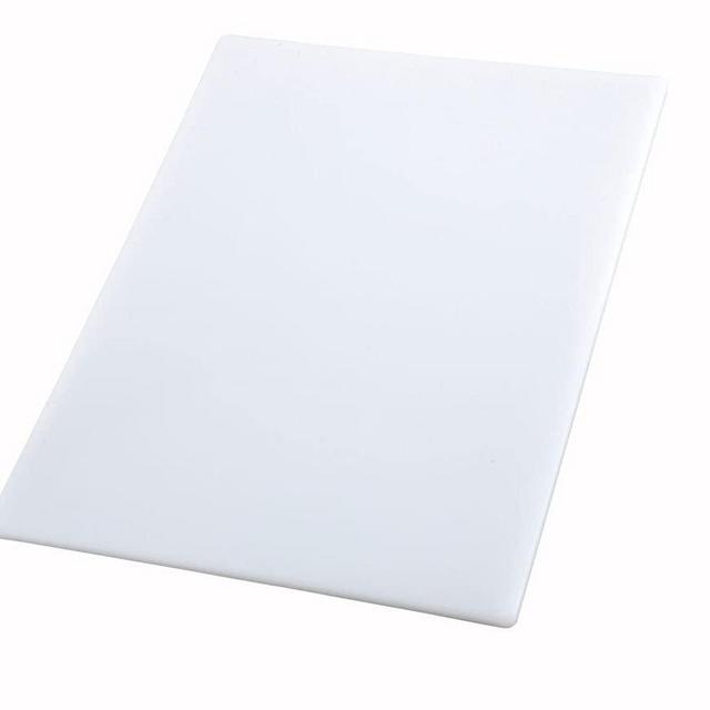 Winco CBWT-1824 Cutting Board, 18 by 24 by 1/2-Inch, White