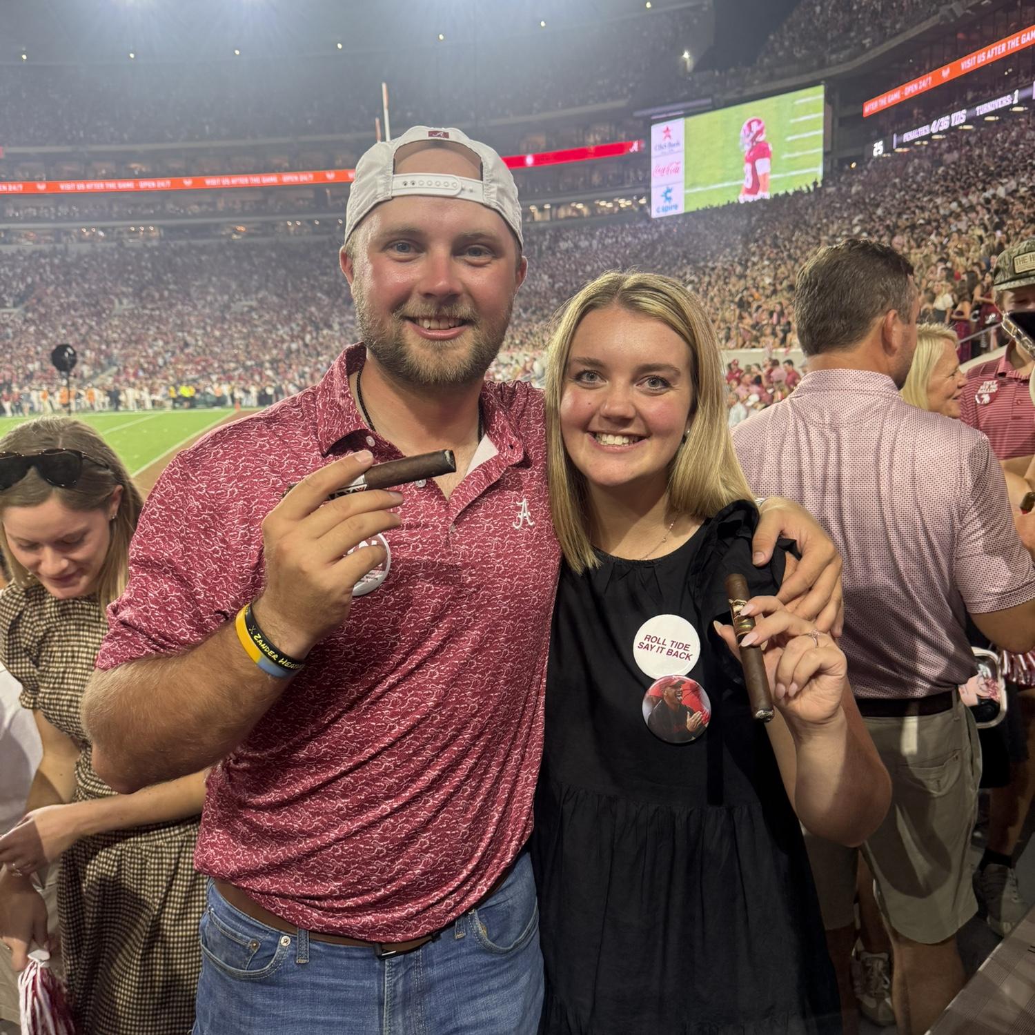 Jacks first Alabama football game!