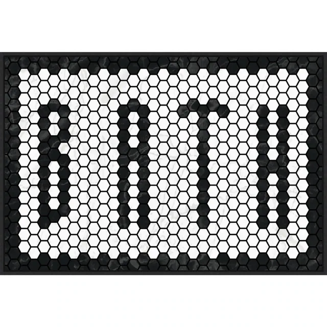 33" x 23" Bath Tiles by Wild Apple Portfolio: Modern Lithograph Wall Art - Amanti Art