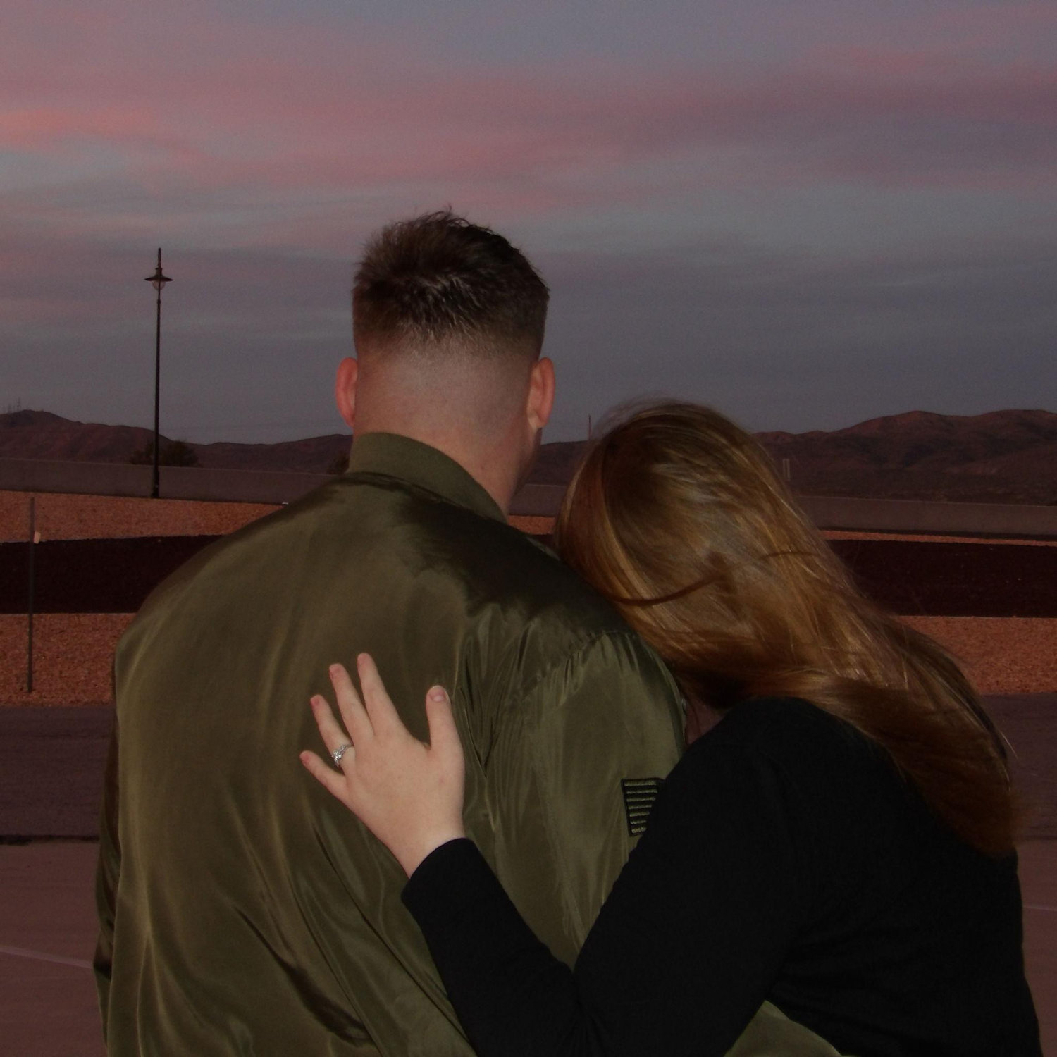 Our Engagement Photo Shoot Taken by Kaylie's Sister, Shelby