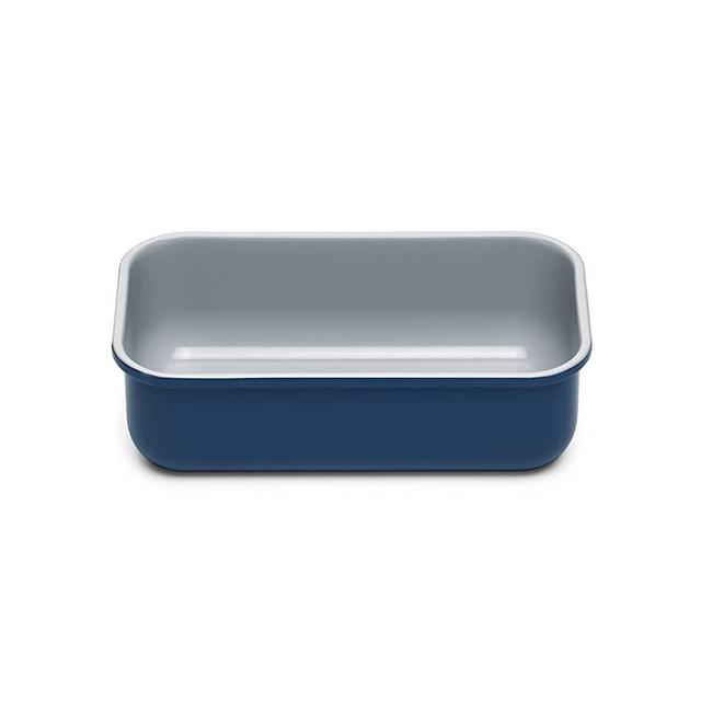 Caraway Non-Stick Ceramic 1 lb Loaf Pan - Naturally Slick Ceramic Coating - Non-Toxic, PTFE & PFOA Free - Perfect for Pound Cakes, Breads, & More - Navy
