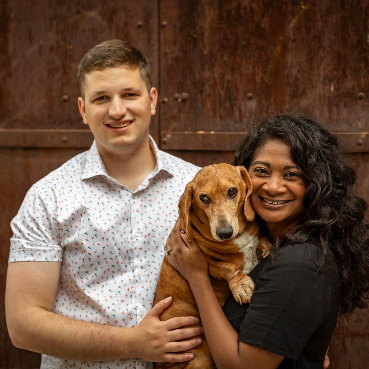 We had so much fun at our engagement shoot with James Lathrop Photography!