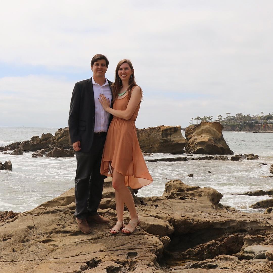 just after we got engaged