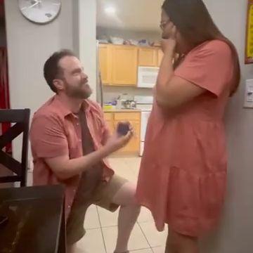 She said "Yes!" 
July 5th, 2024
