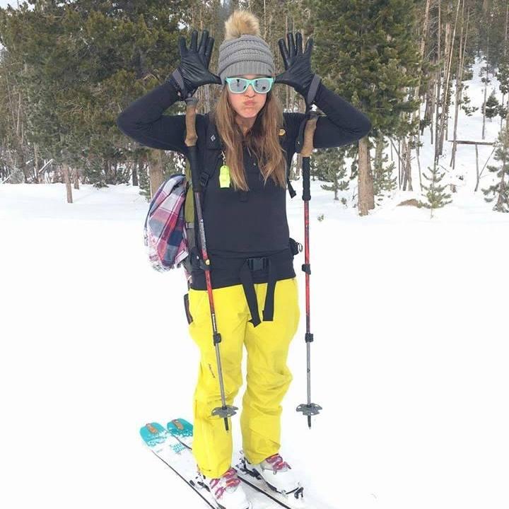 Jenny loves to ski!