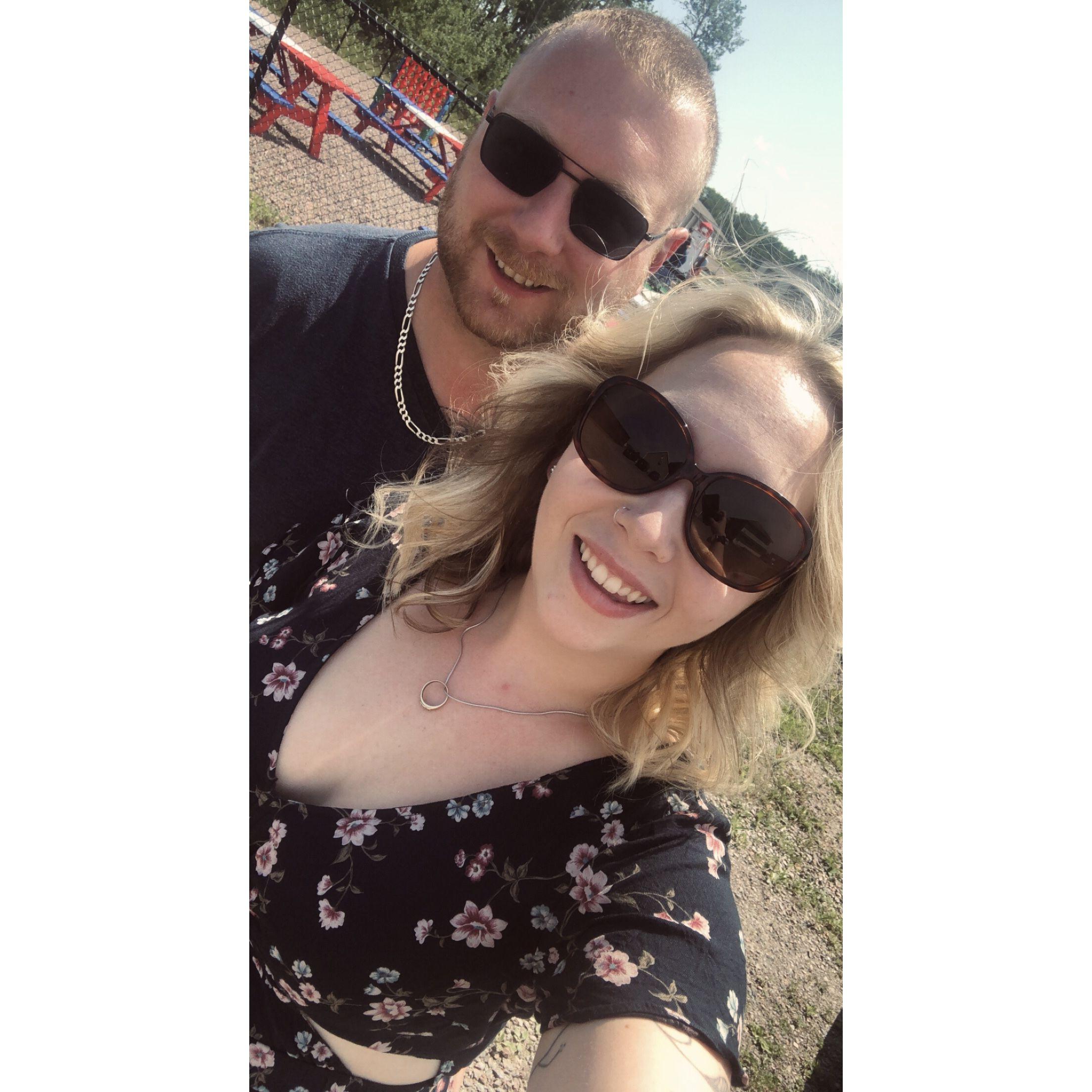 We took a trip to Shediac to celebrate our 1st Anniversary