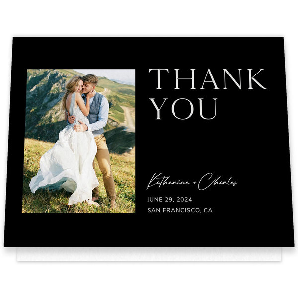Thank You Cards to Match Your Save The Dates, Invitations, and Wedding  Website