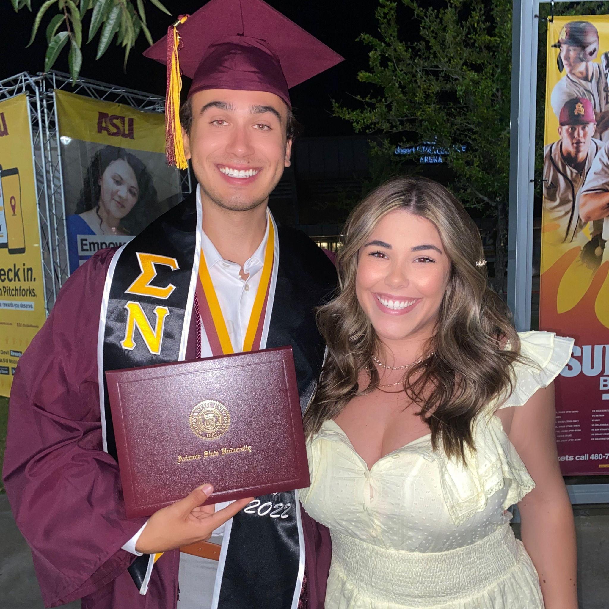 Tanner's Graduation in Tempe, Arizona - Spring 2022
