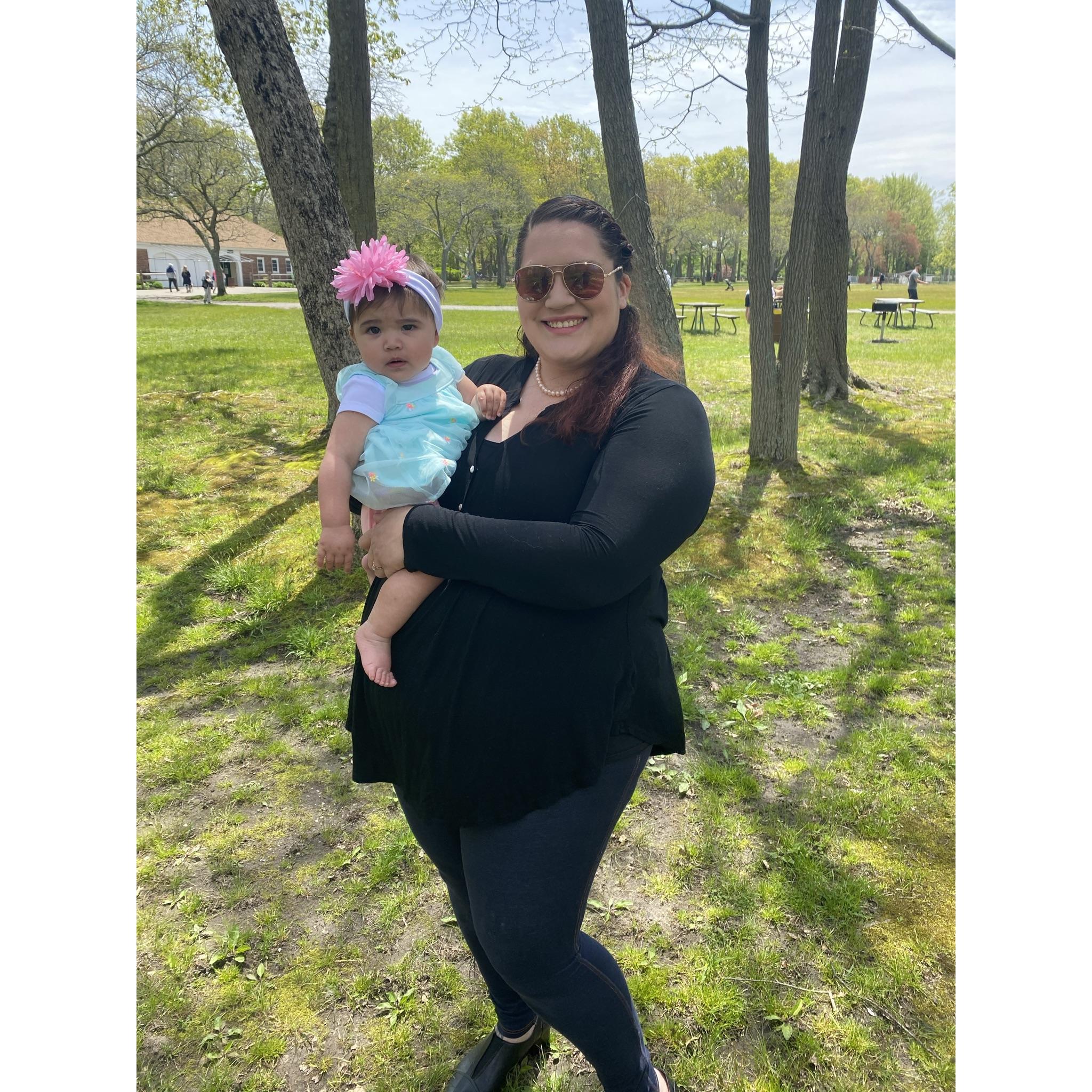 The Bride to Be and Her Baby Girl!