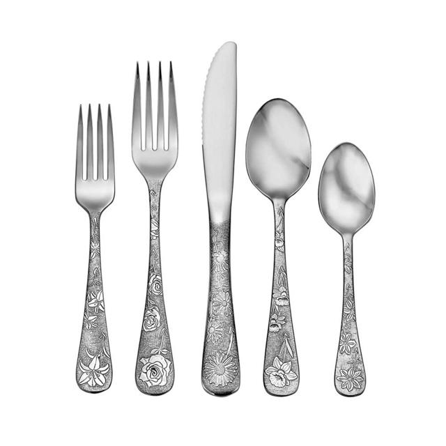 Liberty Tabletop American Garden 45pc Set Service For 8 Serving Set Included MADE IN USA