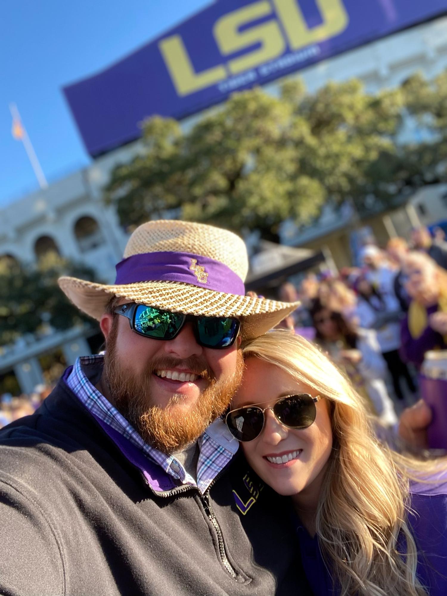 LSU Football Game 🏈💜💛