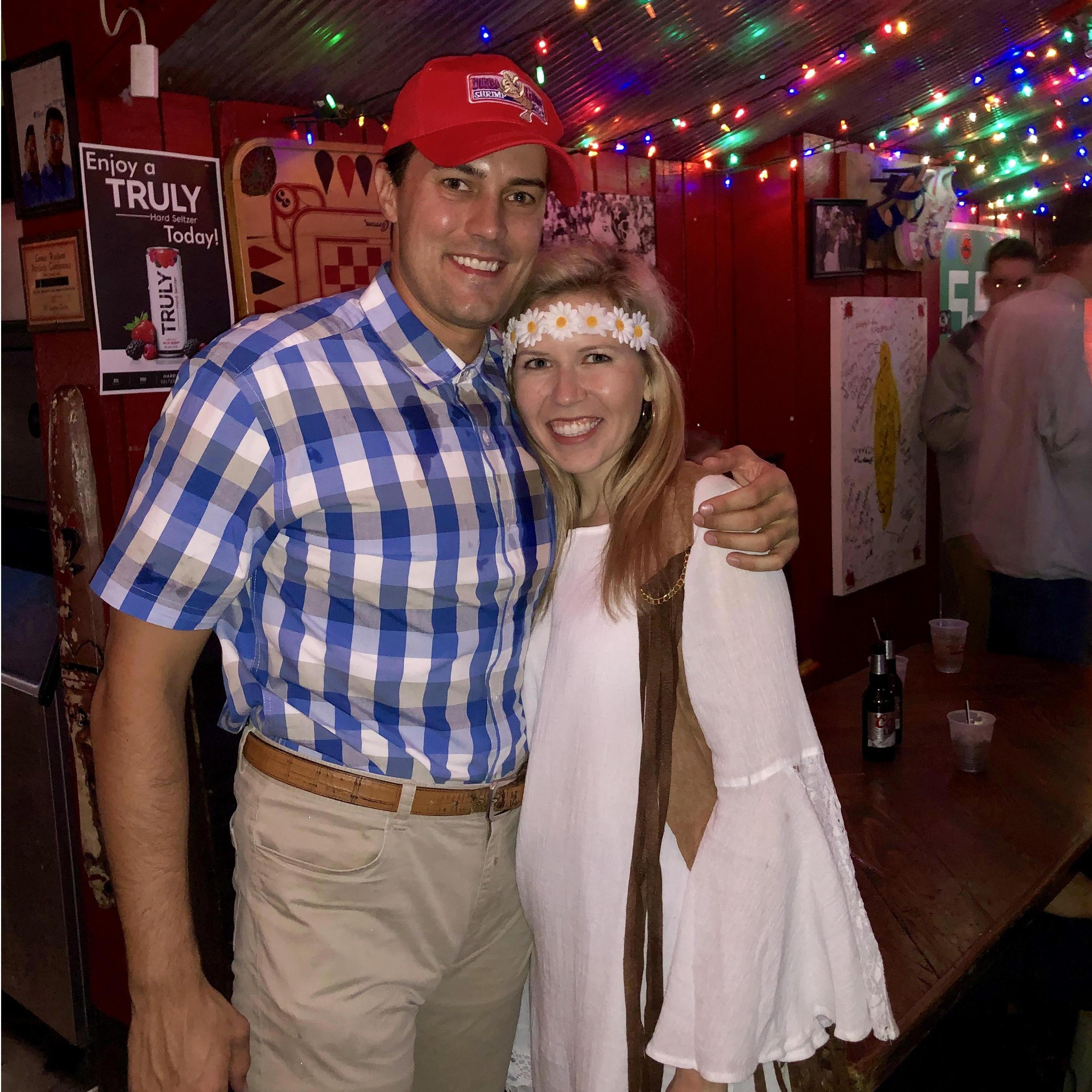 Forest Gump and Jenny for Halloween