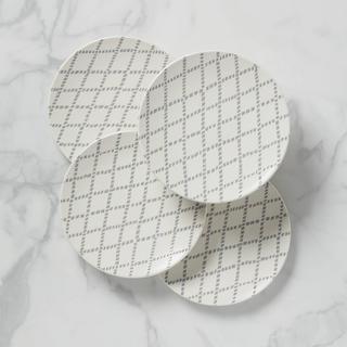 Textured Neutrals Dinner Plate, Set of 4