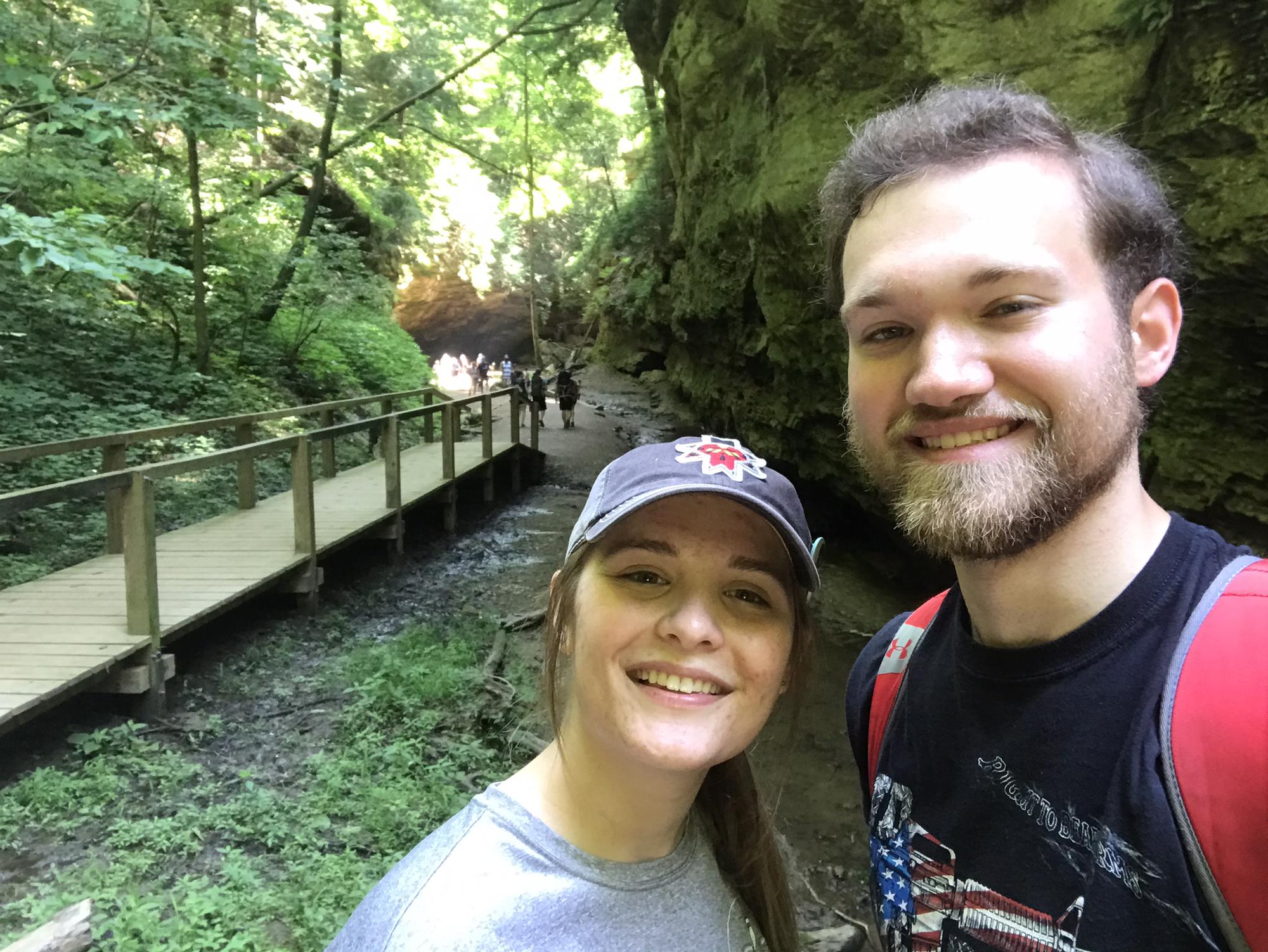 Hiking trip in the summer of 2021.
