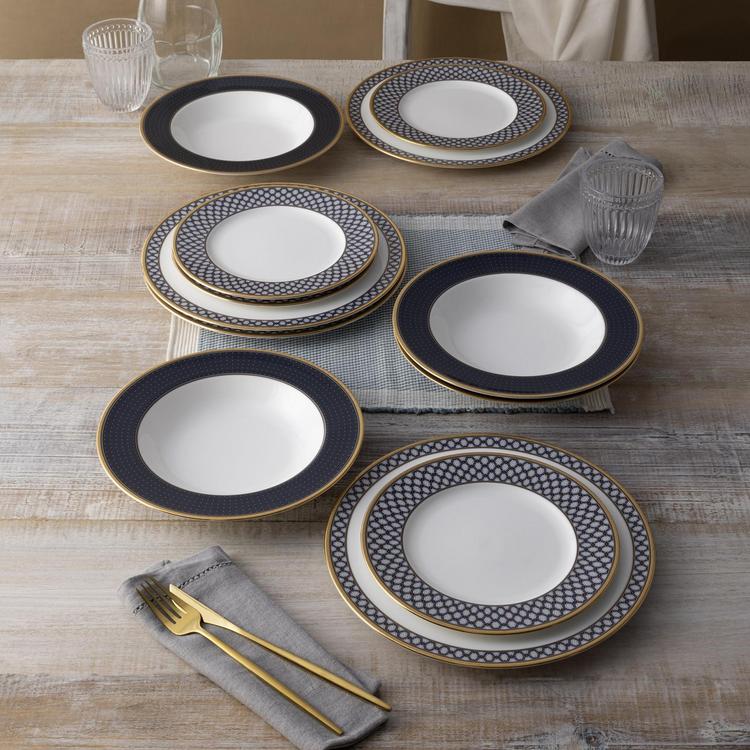 Noritake, Blueshire 12-Piece Dinnerware Set, Service for 4 | Zola