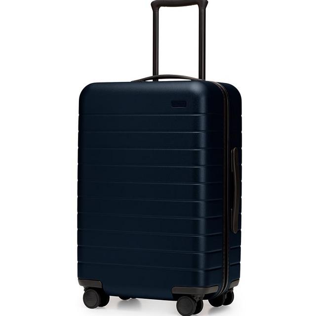 The Bigger Carry-On Blue Suitcase