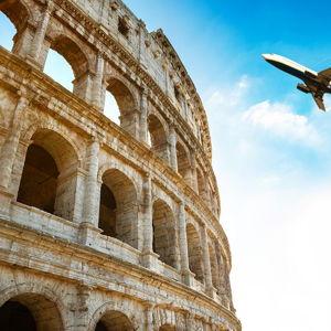 Flight to Italy