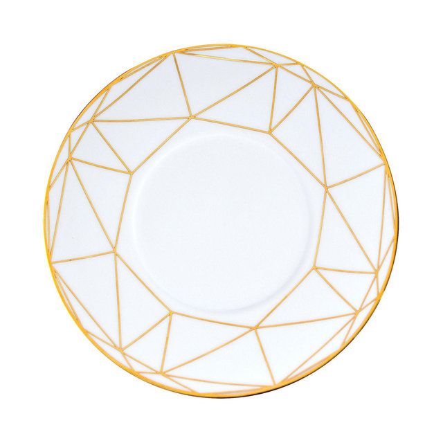Prouna Gem Cut 10.5" Dinner Plate